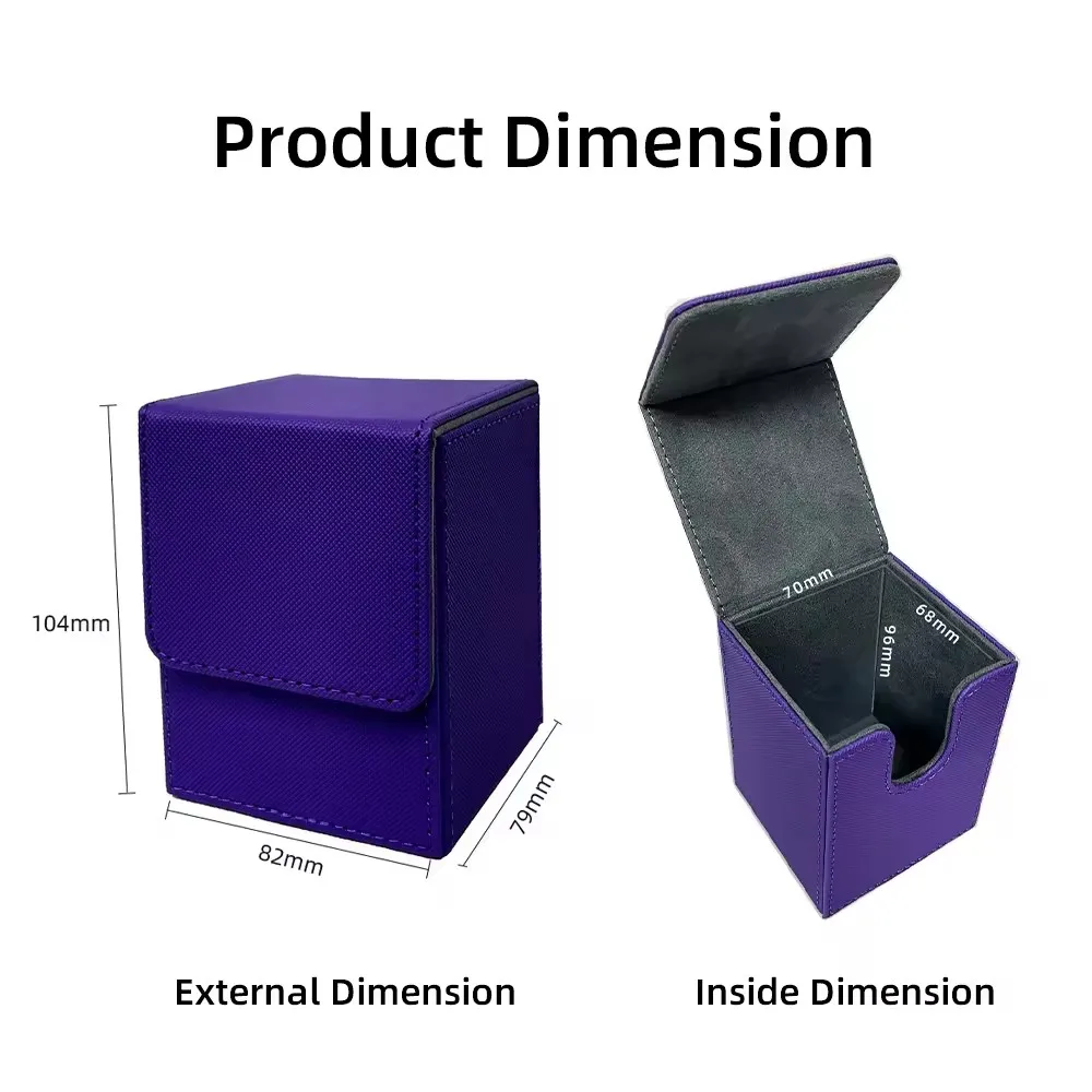 100+ Card Storage Box Trading Game Card Storage Hot Sale Boxes With 100+ Card Deck Box Mtg
