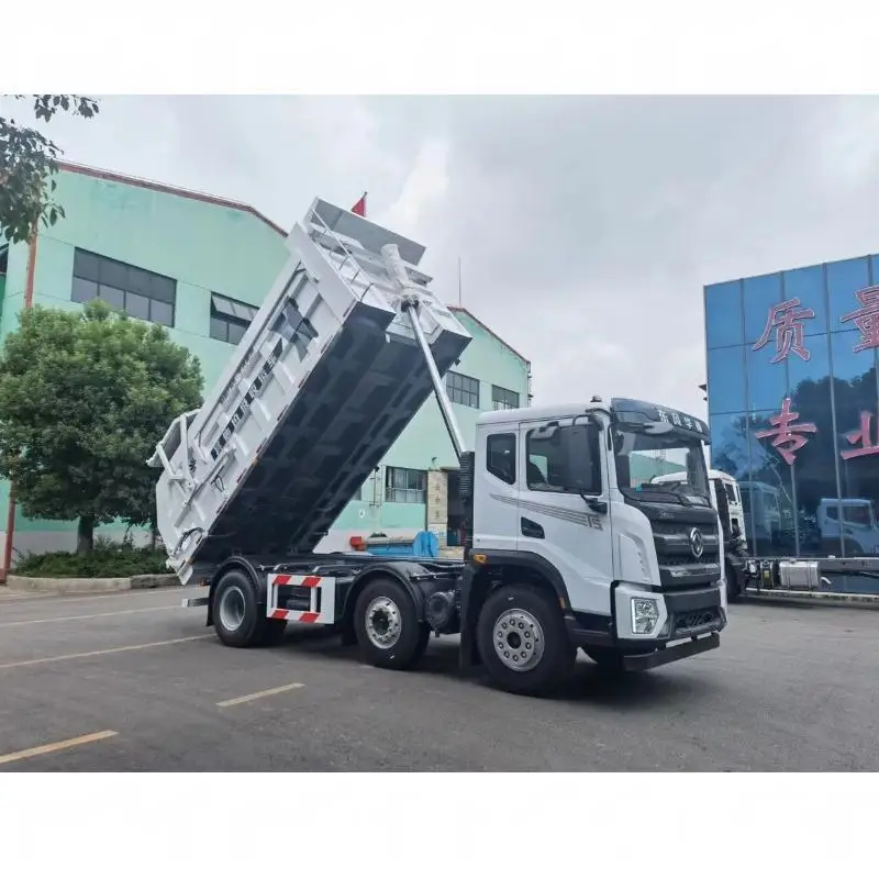 China cargo vehicle Truck cargo electric garbage tricycle Farm Use vehicle with carriage van dump garbage truck