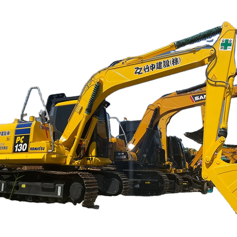 Экскаватор PC130-7 Komatsu PC100 PC120 высокое качество низкая цена для землеройной автоматизации
