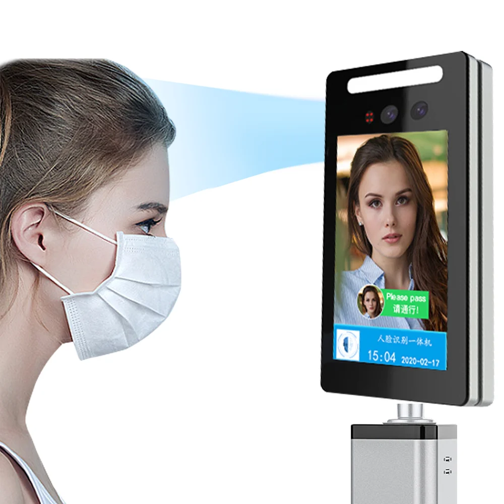  Time Attendance Access Control Machine Cctv Camera Face Recognition Terminal Dt20