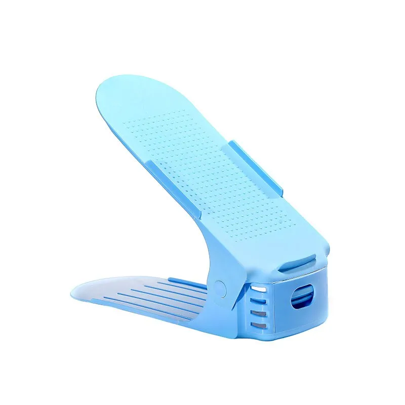 New Styles Durable Adjustable Shoe Organizer Footwear Support Slot Space Saving Cabinet Closet Stand Shoes Storage Rack Shoebox