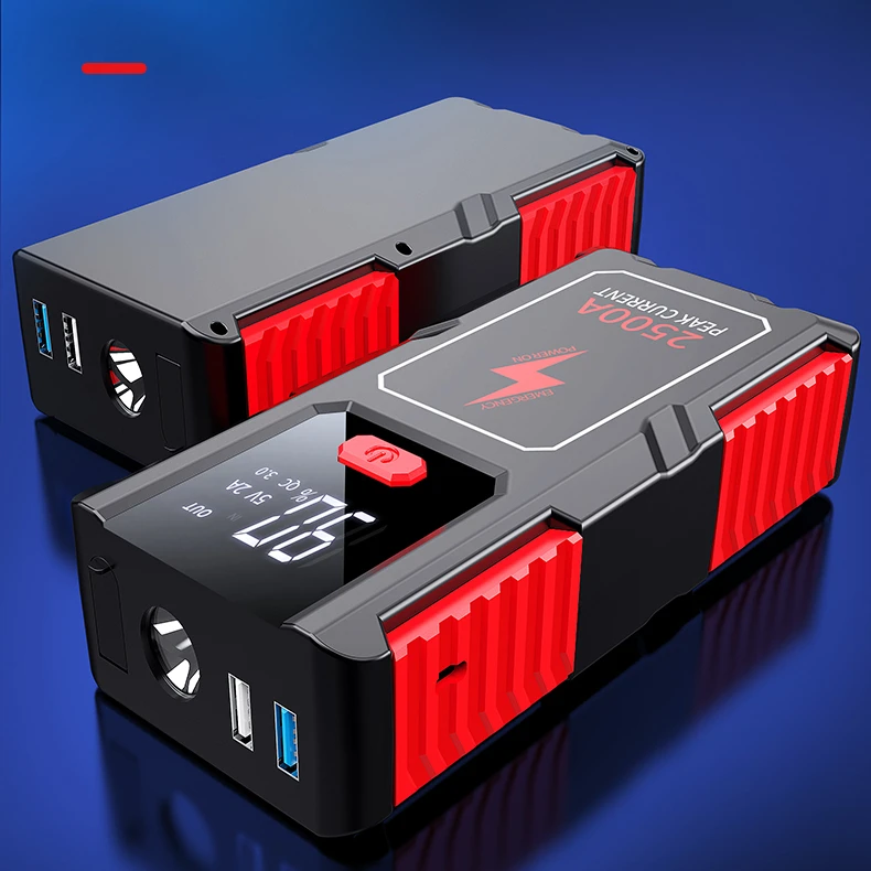 8000 мА/ч автомобильный джемпер Power Bank аккумулятор стартер скачка автомобиля портативный беспроводной зарядки которые поддерживают несколько режимов яркий фонарик Автомобильное зарядное