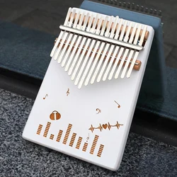 Factory supply kalimba 17 key thumb piano Likembe tuning kit hammer musical instrumebt best for indoor entertainment