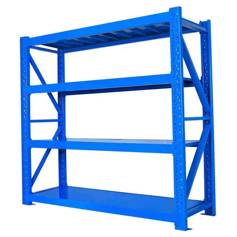 Shibang Brand high quality multi levers blue heavy duty storage rack warehouse Shelf Rack