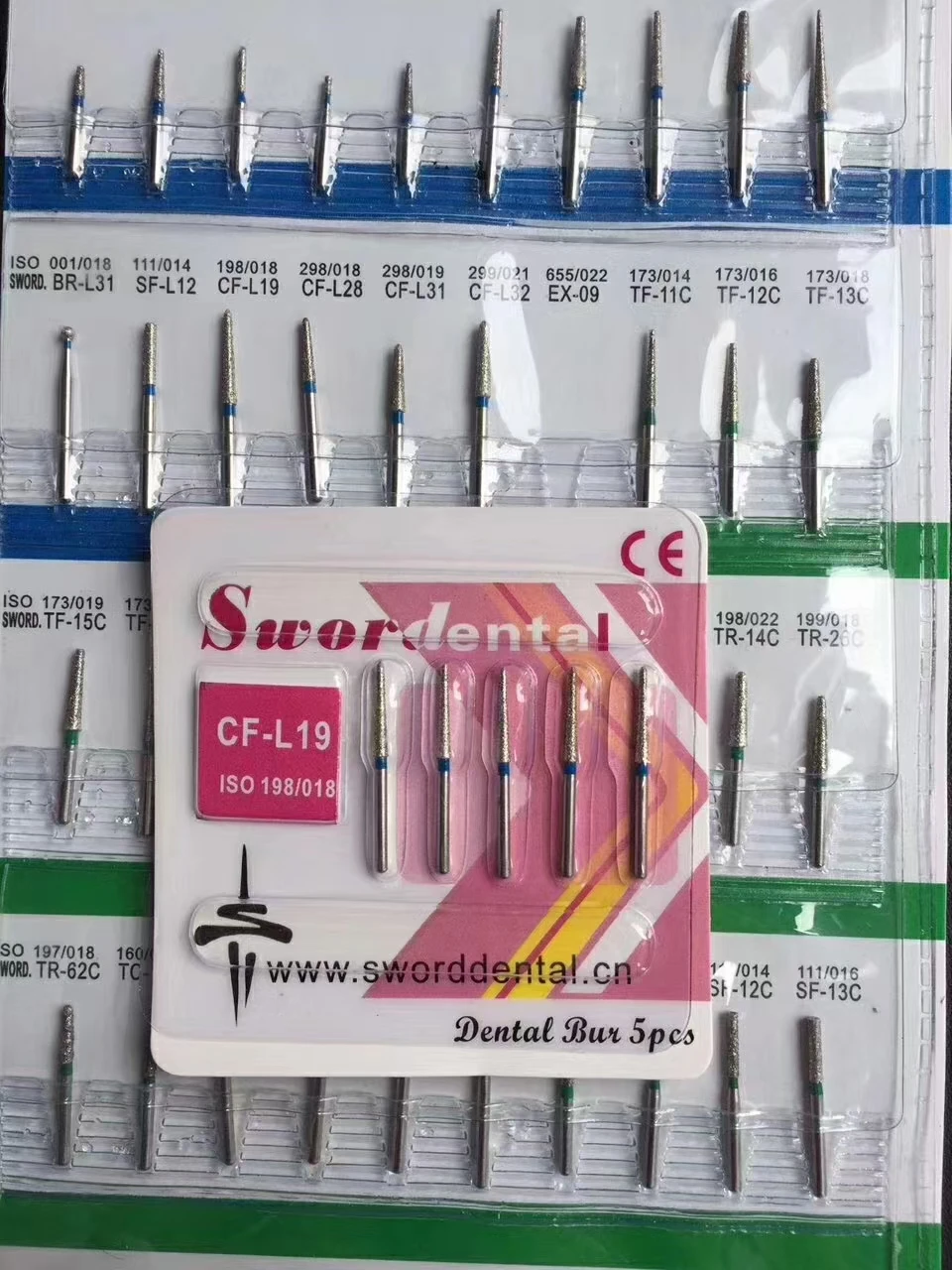 Low price tc-10 diamond bur for dental lab diamond grinding burs