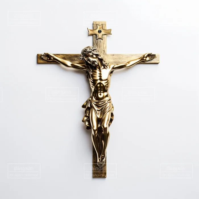 factory Wholesales High Quality Metal Crucifix Cross With Stand jesus christ cross for Home Office Church Christian Decor