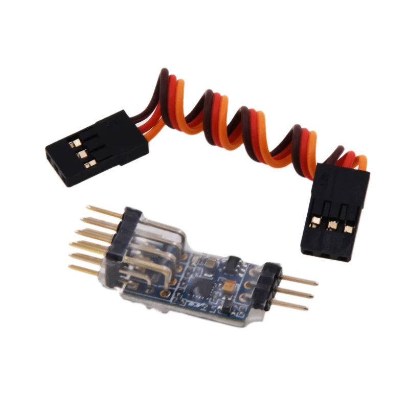 AGFRC 2.3g Super Micro Size Smart Signal Convert Module SBUS/PPM to PWM Decoder RC Parts RC Model Hobby