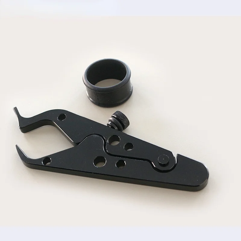 Cqjb High Quality Universal Motorcycle Cnc Aluminum Cruise Control Throttle Clip Auxiliary Retainer Motorcycle Oil Lock