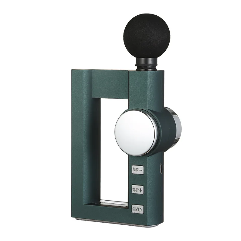 new product mini massage gun hot cold compress heating deep tissue vibrating professional portable body muscle massage gun