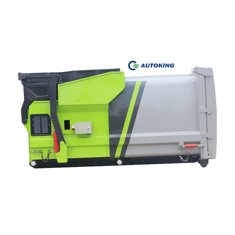 5 6 8 10 12 14 16 18 20 25 Cbm Mobile Garbage Compactor Container Waste Compactor Box