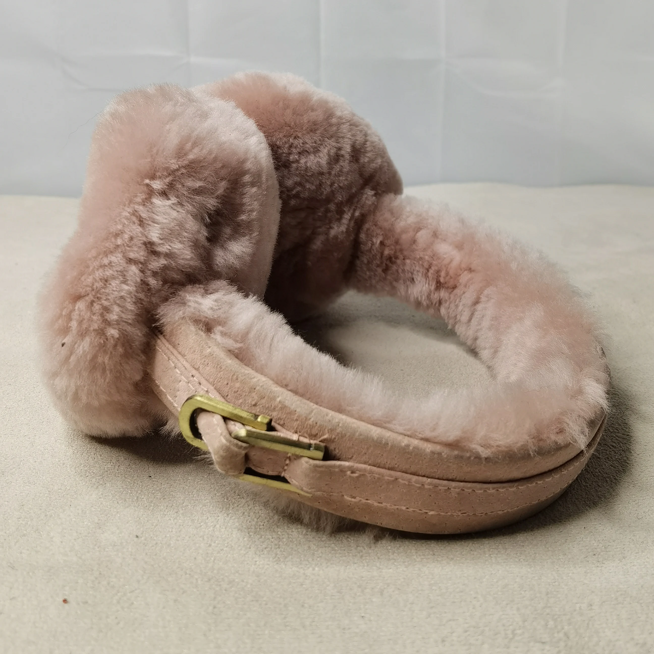 Women Men Ski Running Cycling Earmuffs Winter Outdoor Ear Warmer Polar Fleece Knit Ear Muffs