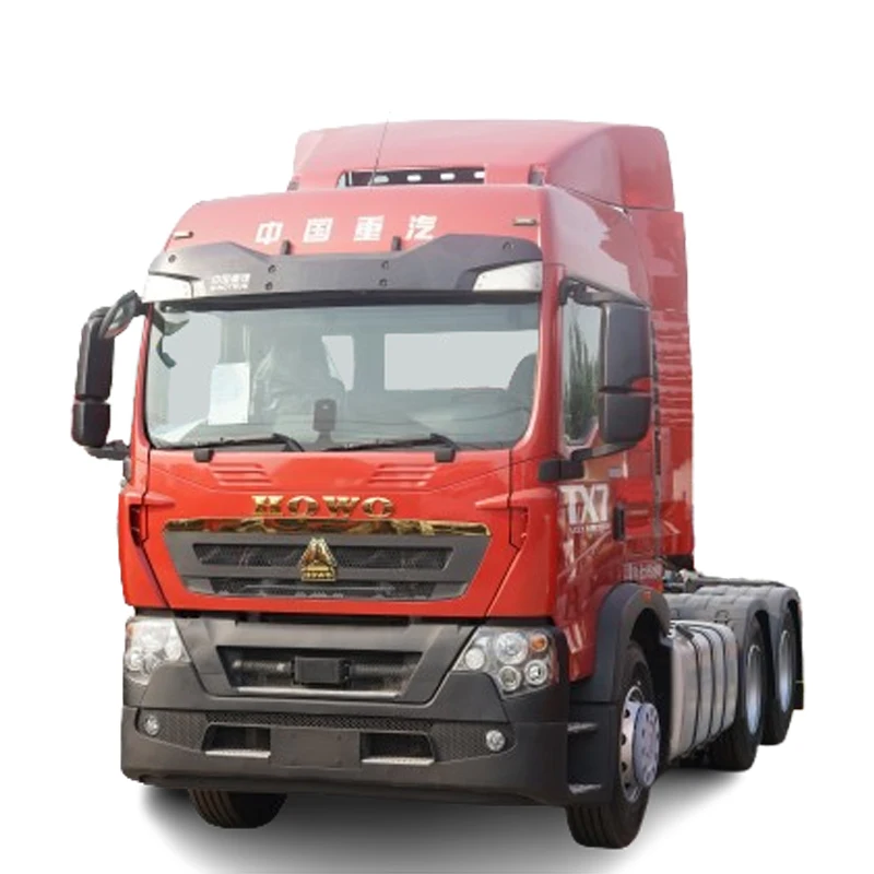 Explore the Excellence of China Low Price Diesel Power 6*4 Euro2 371hp 375HP Sinotruk Howo 7 Tractor Head Trucks