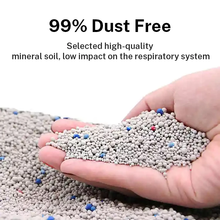 Muawu OEM Factory Cat Litter Sale Natural Organic Clumping Mineral Buy Premium Fragrant Ball Shape Clay Bentonite Cat Litter