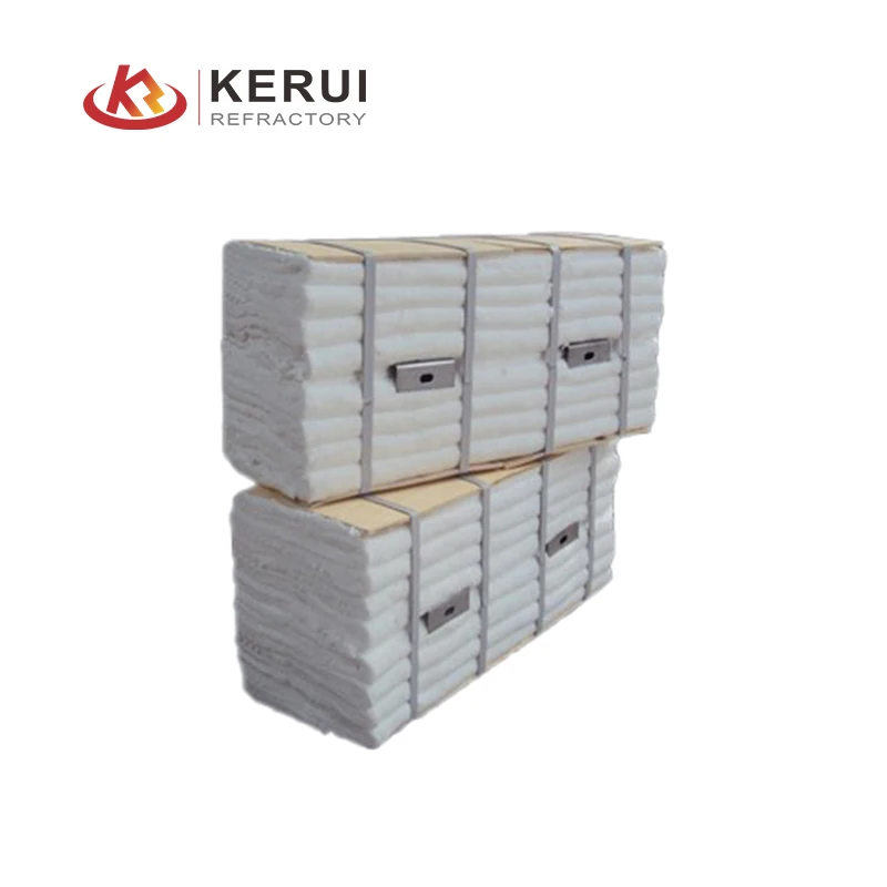 Kerui ударостойкий алюминиевый силикатный изоляционный модуль керамического волокна