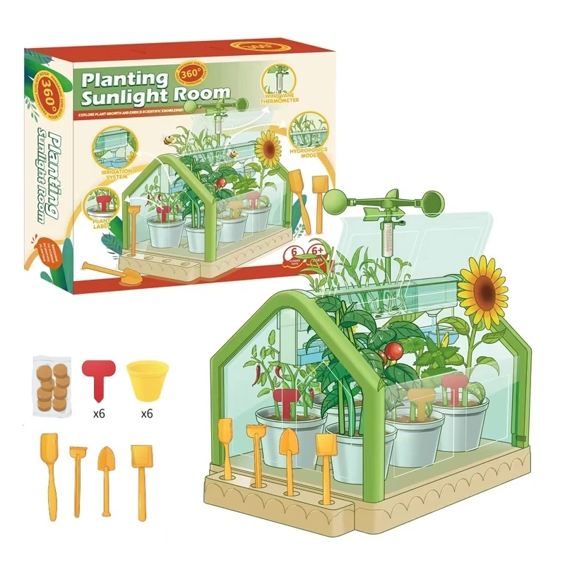 Sunlight Room Educational Toys For Gardening Enthusiast With Kids 8+ Earth Nature Class Toy Set Plant Growing Botany Experiments