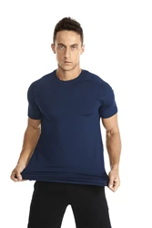 2022 Custom Fashion Tee Premium Men Organic Pima Cotton White Oversize Plain 3D Embossed T-shirt for man