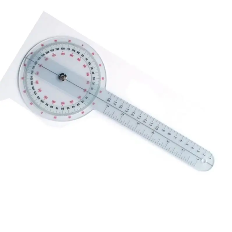 
6 Inch Plastic Goniometer Medical Ruler 