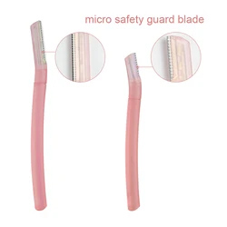 Eyebrow Razor and Dermaplaning Tool Multipurpose Exfoliating Face and Facial Hair Removal 6 PCS