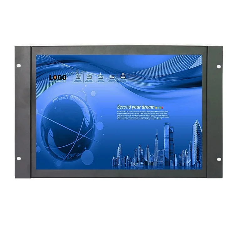 ZHIXIANDA Lower price lcd screen monitor 10.1 inch with 10 points touch capacitive touch screen