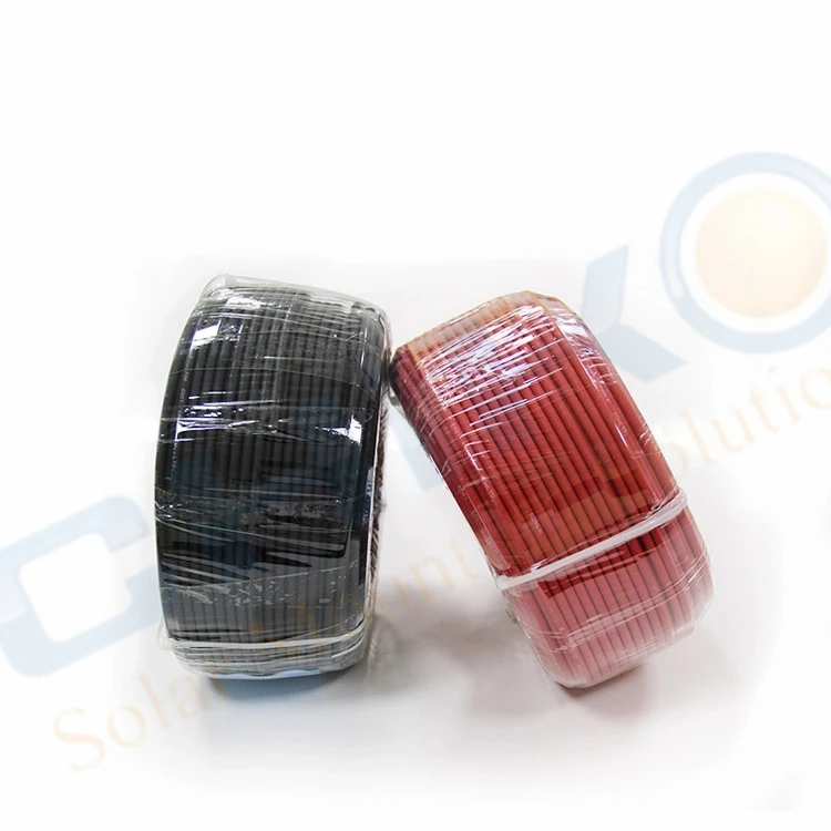 90 degree XLPE 600/1000/2000V UL4703 PV solar cable for outdoor photovoltaic installation of wires