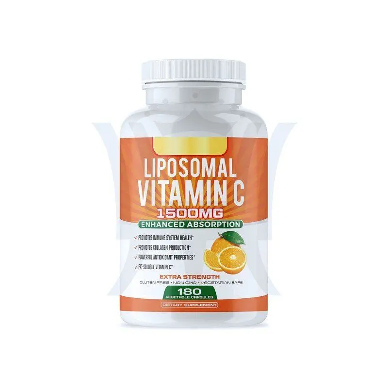 1500MG  Supplements liposomal super absorptionVitamin C Gummies for Promote Digestion and Absorption