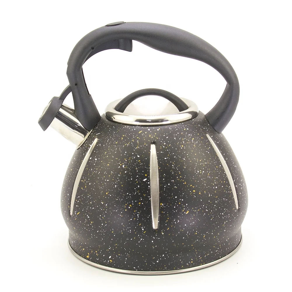 LFGB Hot sale stainless steel whistling stovetop tea kettle