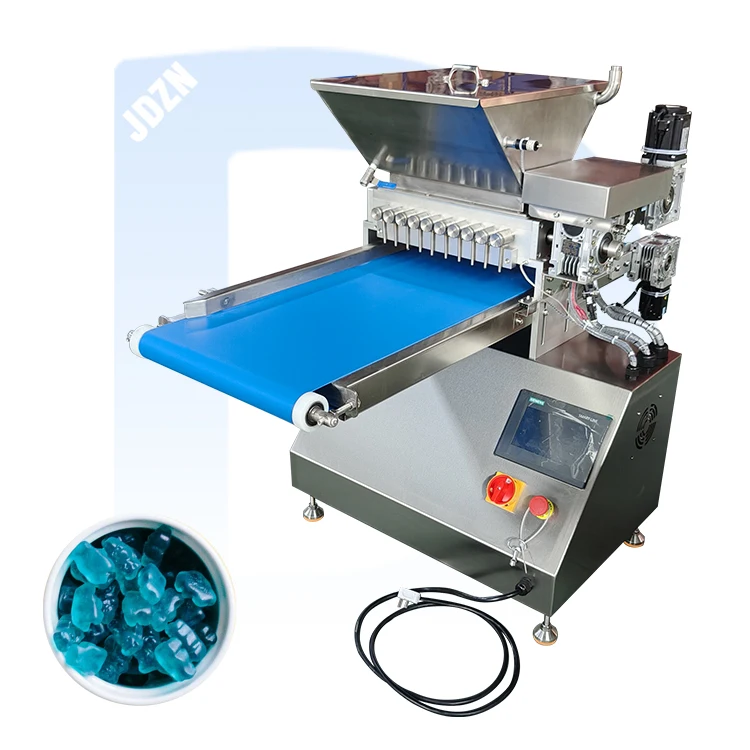 Full Automatic Soft Fruit Jelly Fish Shape Die Form Hard Galaxy Lollipop Candy Production Make Machine