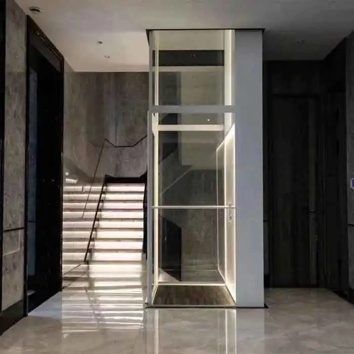 Residential lift house elevator lift shaft home elevator 3 floor hydraulic home lift elevator for home