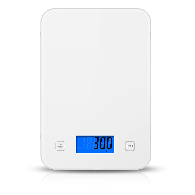 Digital Kitchen Multifunction Food Scale for Cooking with LCD Display Tempered glass  15kg kitchen scale