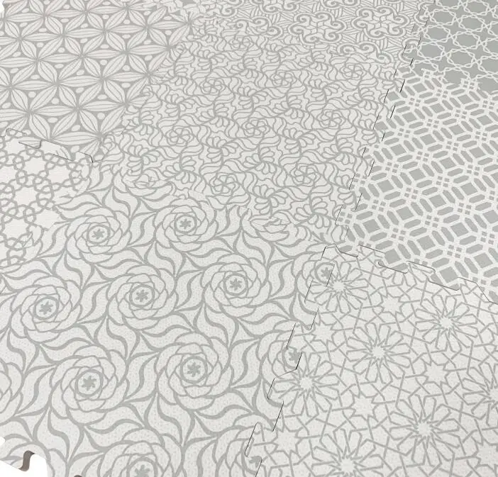 30x30cm Printing Foam Baby Play Mats For Floor Use