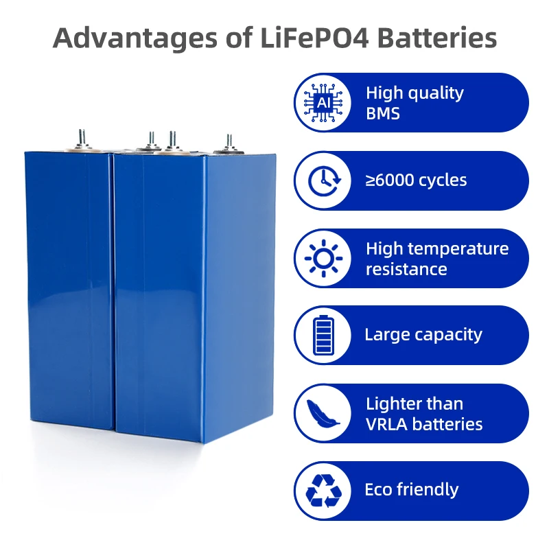 Super Power 302Ah Bateria De Litio Lithium Iron Phosphate Battery Cells 6000 Cycles Catl 3.2V 310Ah 280Ah Lifepo4 Battery Pack
