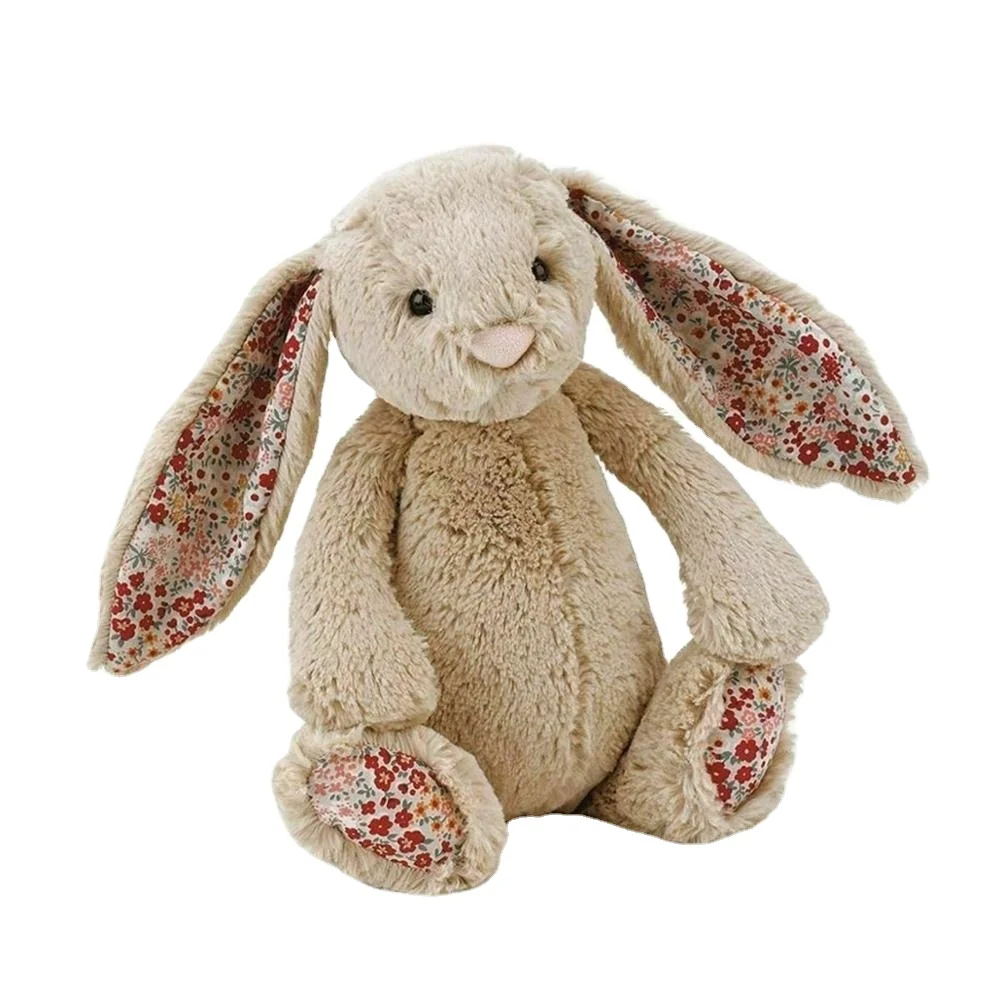 2022 Wholesale long ears rabbit stuffed toy soft plush bunny rabbit animal baby toys