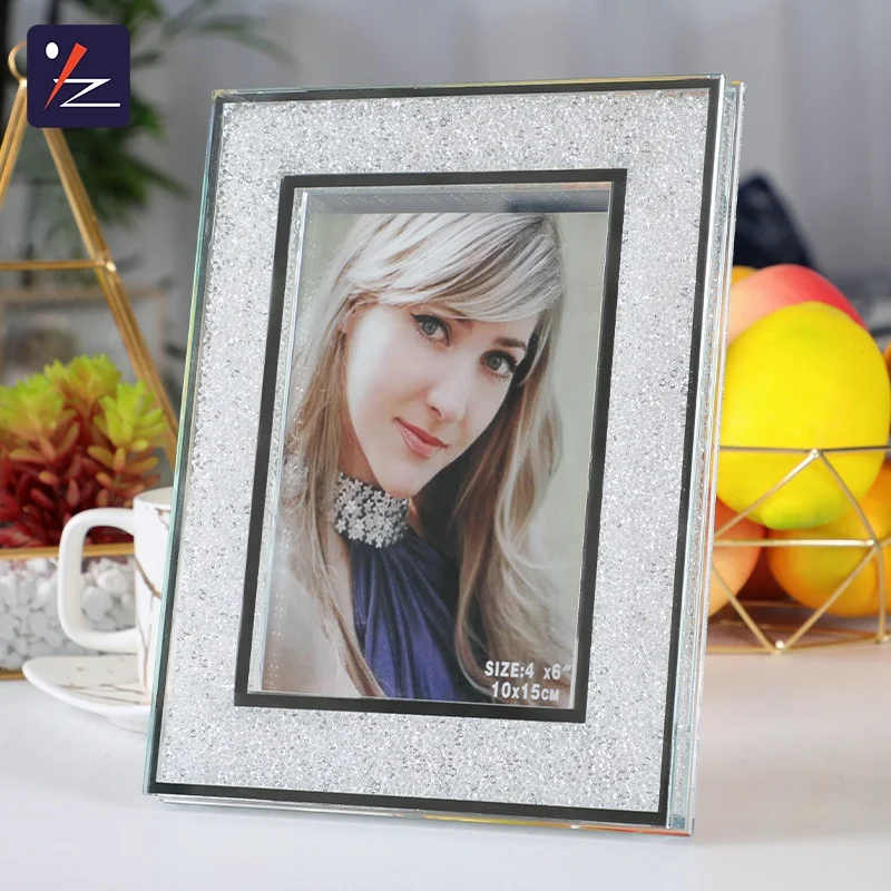 
Luxury crystal photo frame wedding souvenir crystal photo picture frame 