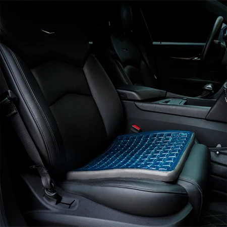 Summer Cool  Design And Fashion Cooling Memory Foam Seat Cushion With Cover. Portable Silicone Gel Seat Cushion