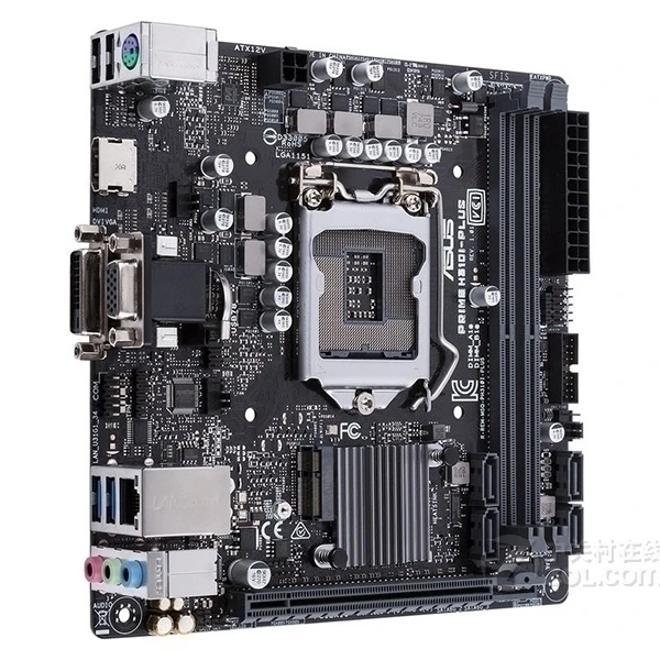FOR ASUS Prime H310I-PLUS R2.0 LGA 1151 (300 Series) Intel H310 SATA 6Gb/s USB 3.1 Mini ITX Intel Motherboard