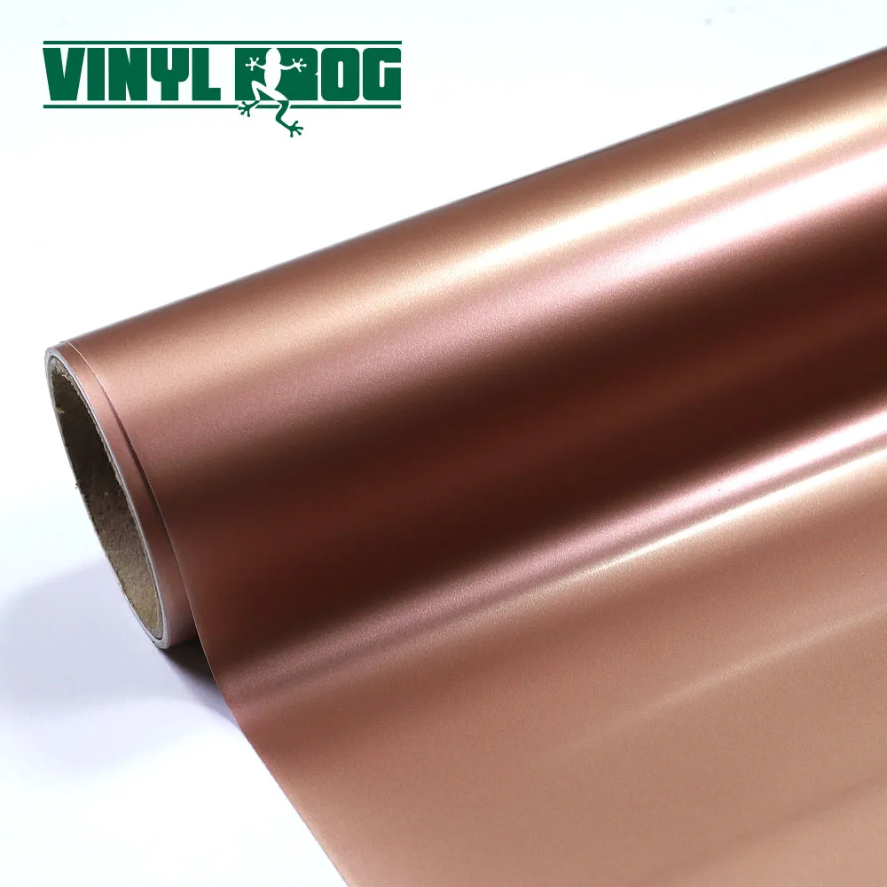 Glossy  Rose Gold Vinyl craft cutting adhesive vinyl
