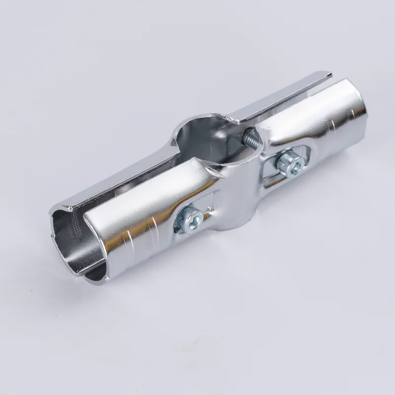 pipe fitting connector rack accessories pipe joint thickness 2.3mm pipe metal clamp