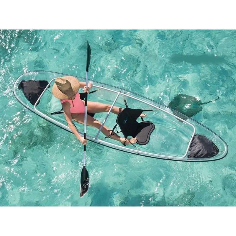 crystal clear kayak transparent canoe clear bottom kayak glass bottom canoe