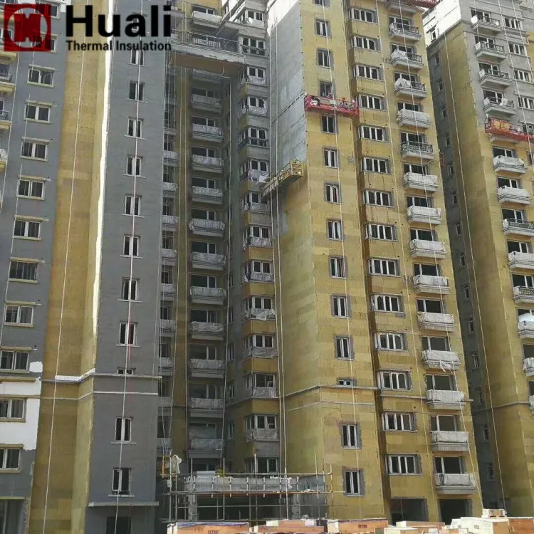 roofing thermal insulation waterproof basalt stone wool slab rock wool board