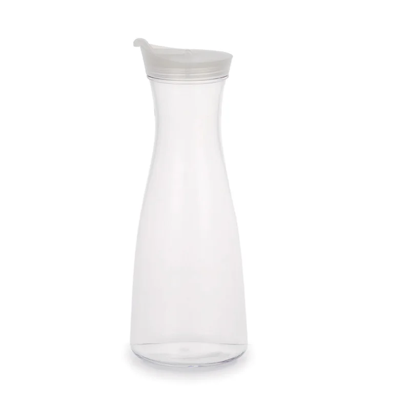 Branded Water Juice Plastic Jug with Lid  Hot Summer Juice Jug 1000ml 1L Hard Plastic Jug Bottle