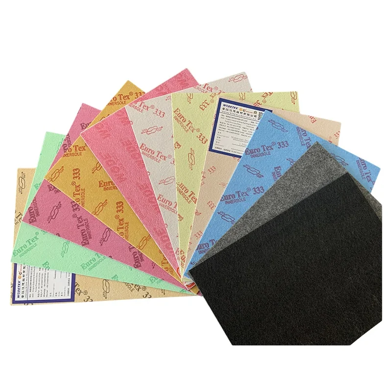 Fiber insole board for footwear