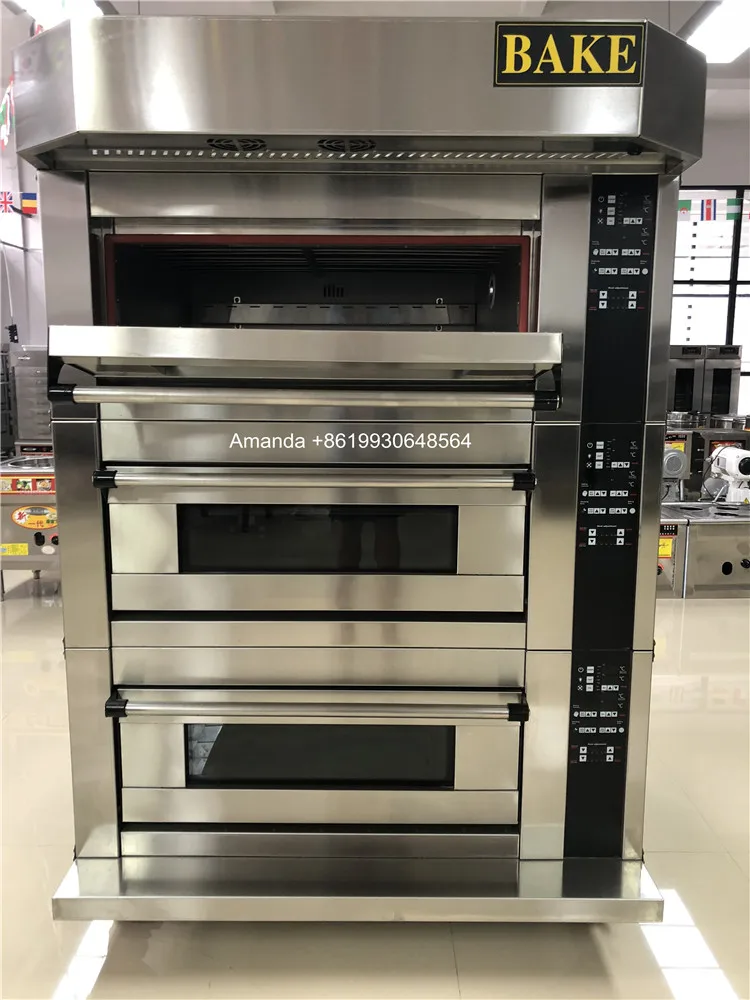single deck single tray electric bread baking oven