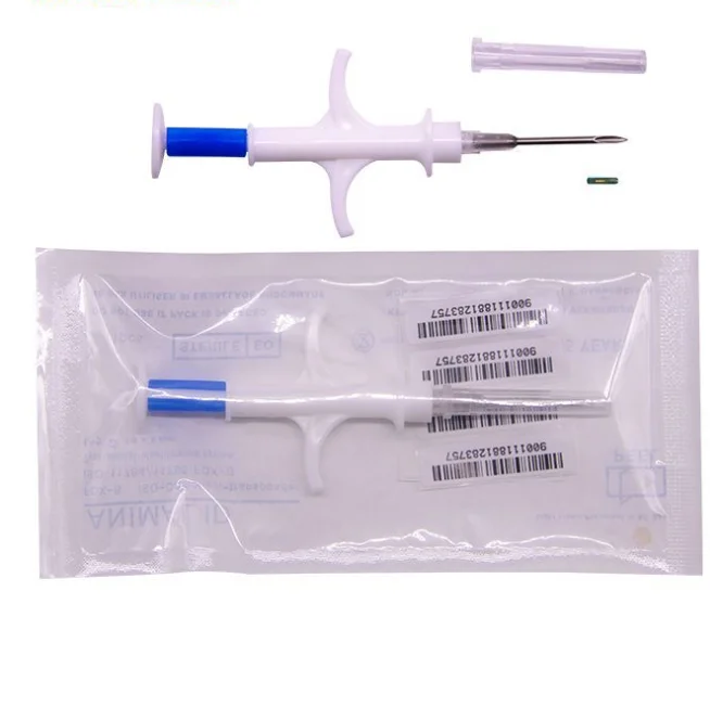 Pig, cow, sheep, veterinary chip syringes, animal chip syringes/needles