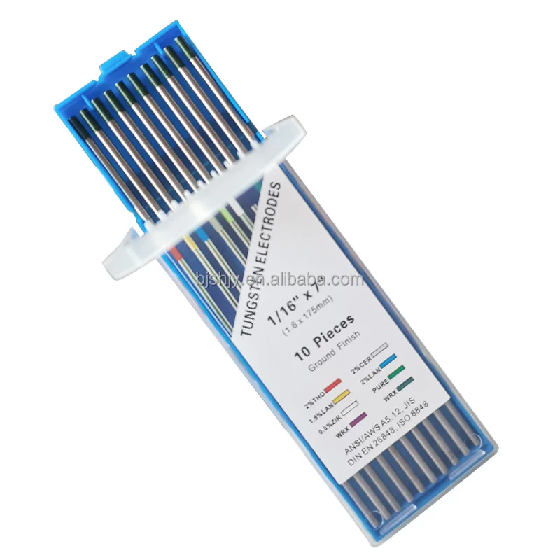 hot sale 3.2mm pure tungsten welding electrodes 2.4x175 tungsten electrode for aluminium