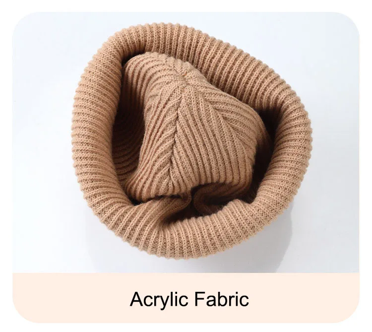 winter products 2023 Fashion new style winter soft wholesale custom pure color acrylic fibers beanie knit hats for child