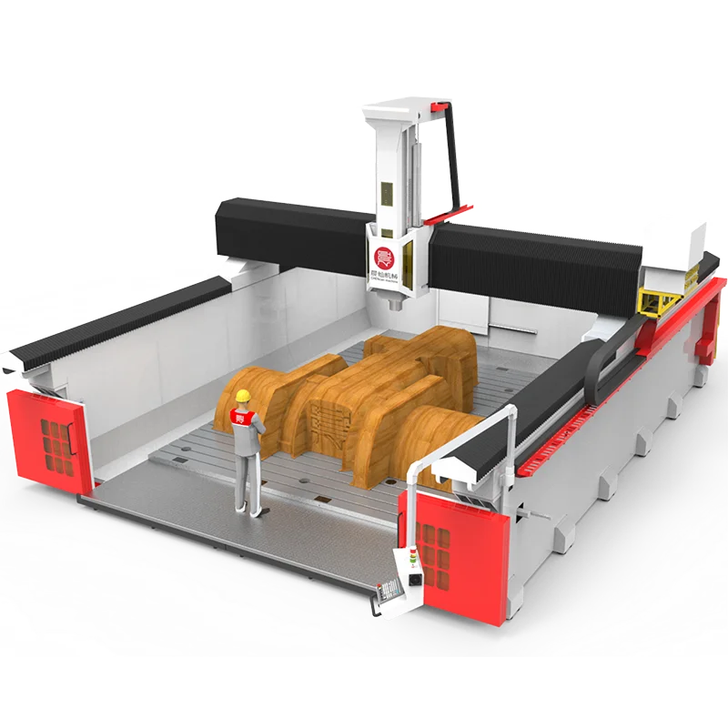 Large size cnc machine for foundry wood pattern making machine