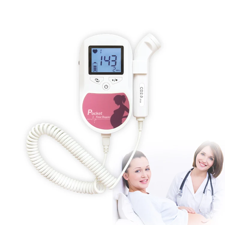 Manufacturer CONTEC BABY SOUND High quality Cheap portable Fetal Doppler for Pregnant Women