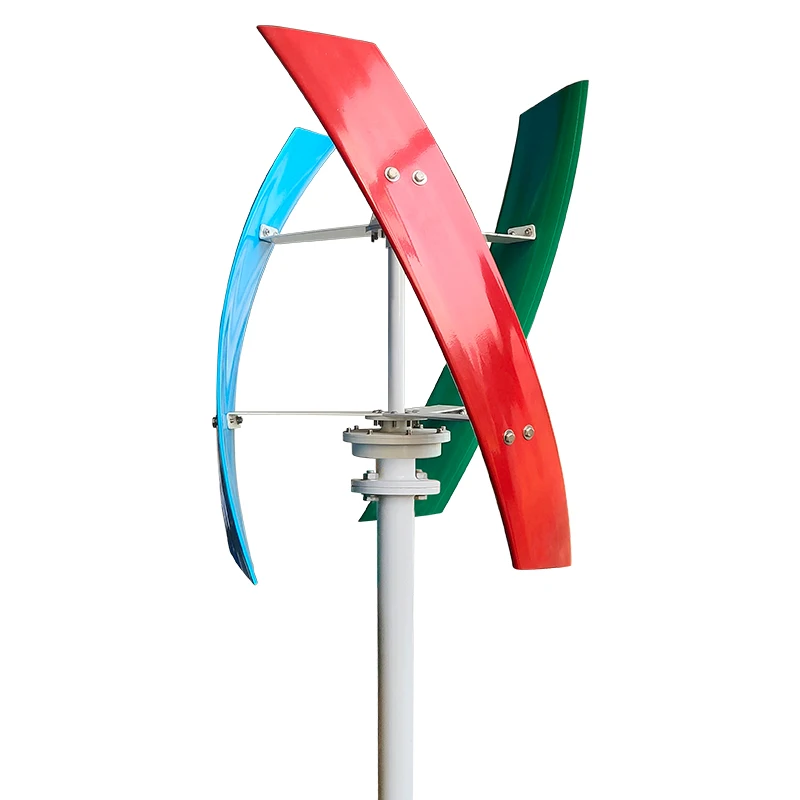 New Factory Direct Sale Vertical Wind Turbine Generator 1200 Controller Free Energy Windmill Homeuse