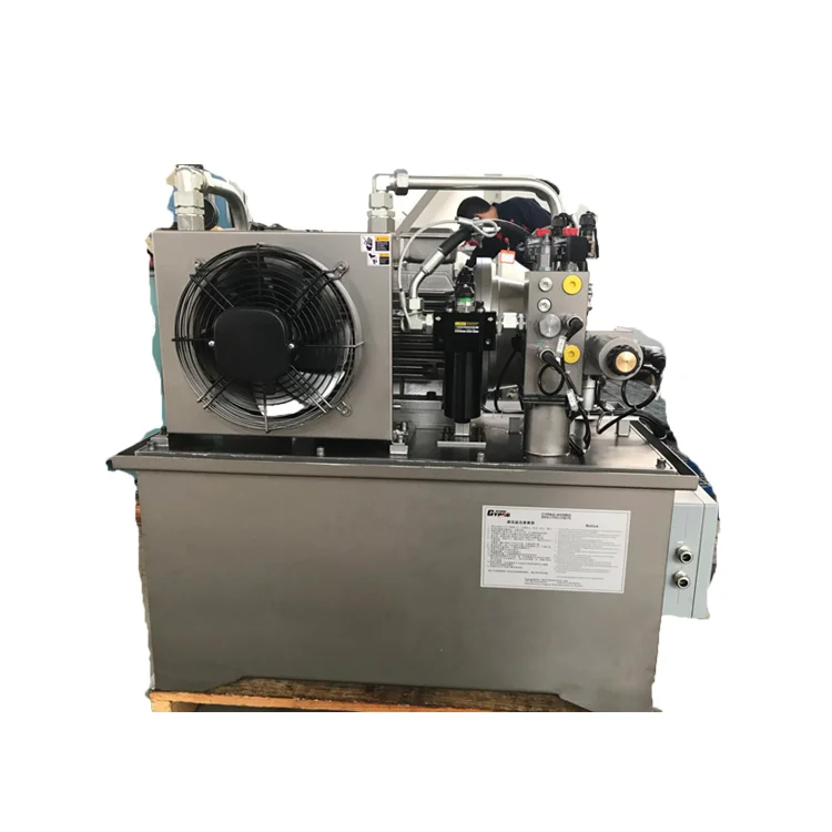 Customized Hot Plate Machine Hydraulic Station High Quality Air Cooled Hydraulic Pump Station System