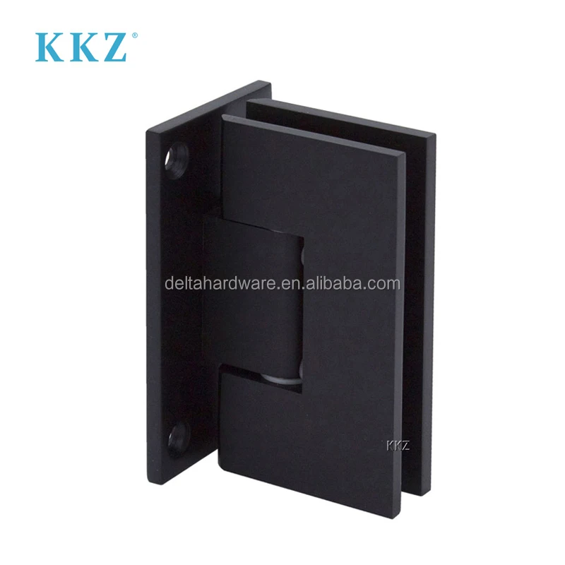 KKZ Manufacturers Cheap Brass Stainless Steel Zinc Alloy Aluminum Heavy Duty Adjustable Glass To Wall Shower Screen Door Hinges